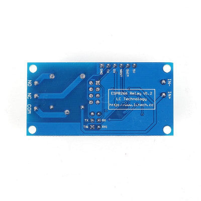 An ESP8266 ESP-01 12V 1 Channel WiFi Relay Module Things Smart Home Remote Control Switch