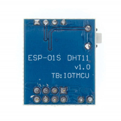 An ESP8266 ESP-01 ESP-01S DHT11 Temperature and Humidity WiFi Node does not Include wireless Module