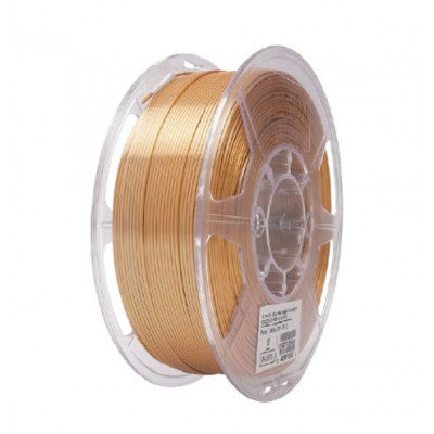 An eSun ePLA-SilkMagic 3D Printing Filament-Gold Silver