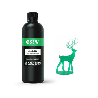 An eSun eResin-PLA Bio-based resin)-Green
