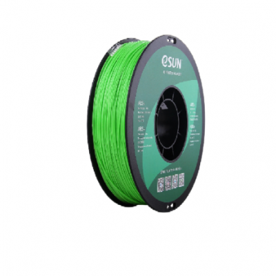 An eSUN eSilk-PLA-Green-1kg/spool