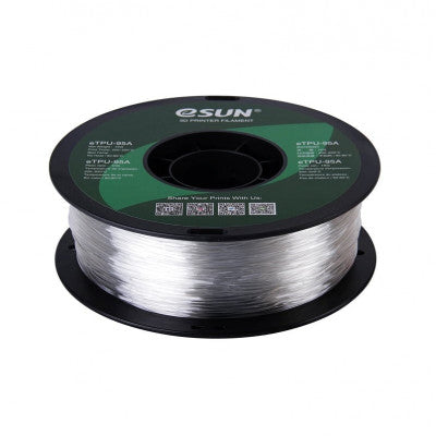An eSun eTPU-95A 3D Printing Filament-Clear