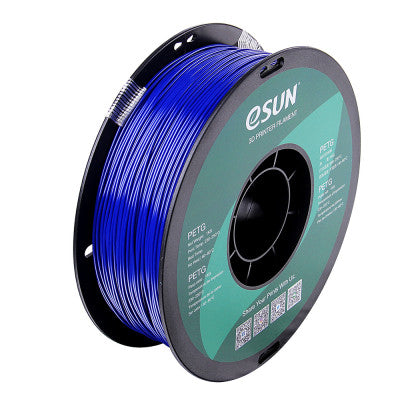 An eSun PETG 1.75mm 3D Printing Filament 1kg - Solid Blue