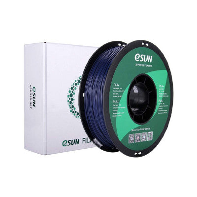 An eSun PLA+ 3D Printing Filament-Dark blue