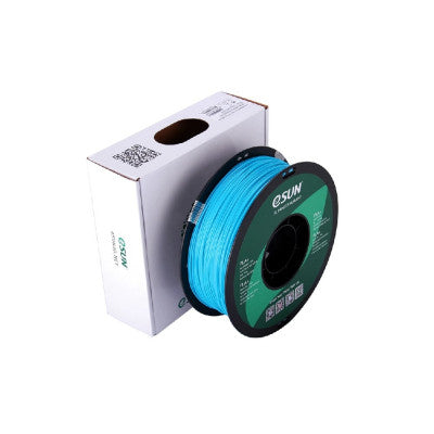 An eSun PLA+ 3D Printing Filament-Light Blue
