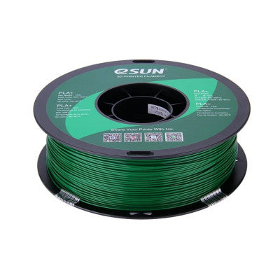 An eSun PLA+ 3D Printing Filament-Pine Green