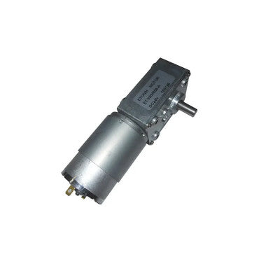 An ET-WGM58-A High Torque, Low Noise, 90 Degree Right Angle 1-100rpm 12V DC Worm Gear Motor