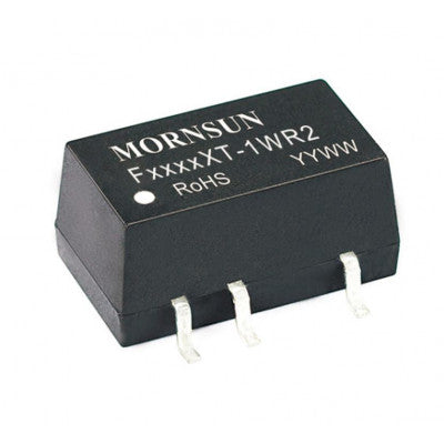 An F1215XT-1WR2 Mornsun 12V to 15V DC-DC Converter 1W Power Supply Module - SMD Package