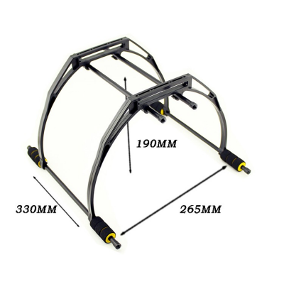 An F450 F550 Frame Landing Gear Landing Skid