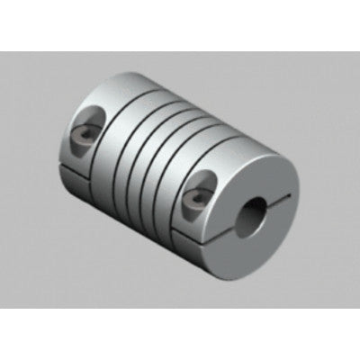 An Flexible coupling OD:25mm x L:32mm Bore:6x8mm (ZRB-25x32)