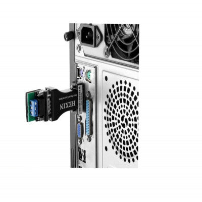 An HEXIN RS232 to RS485 serial port Data interface adapter Converter