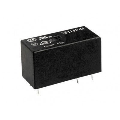 An Hongfa 5V 10A DC HF115F-H/005-1Z3B 8-Pin SPDT PCB Mount Power Relay