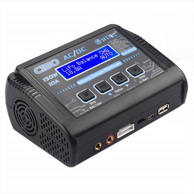 An HTRC C150 150W 10A LiPo LiFe NiMh Battery Charger-Discharger