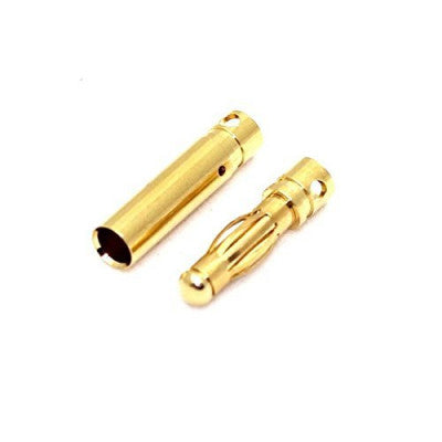 An HXT 4mm Gold Connector without Protector