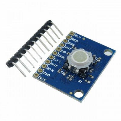 An ICSH044A ICSTATION Blackberry Trackball Breakout Board 360 Degree Trajectory Ball Module