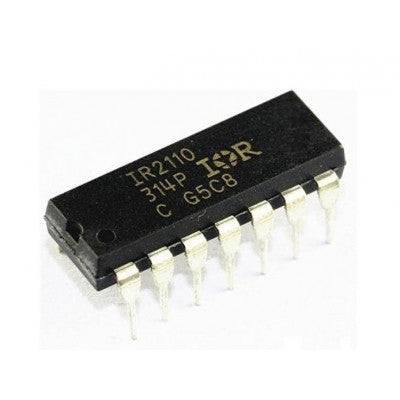 An IR2110 High and Low Side Driver IC DIP-14 Package