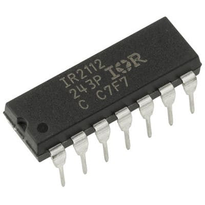 An IR2112 High and Low Side Driver IC DIP-14 Package