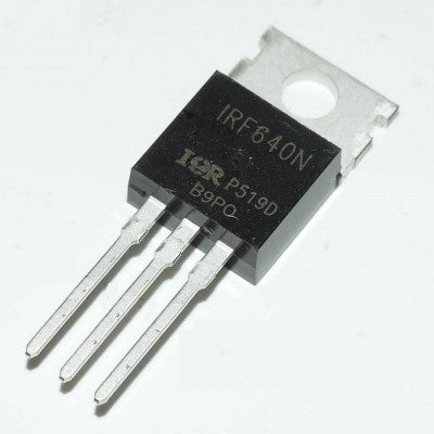 An IRF640 MOSFET - 200V 18A N-Channel Power MOSFET TO-220 Package