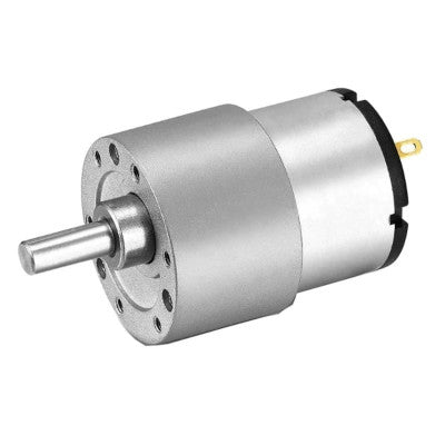 An JGB37-520 DC12V Miniature Forward and Reverse Brushed DC Speed Reducer Motor