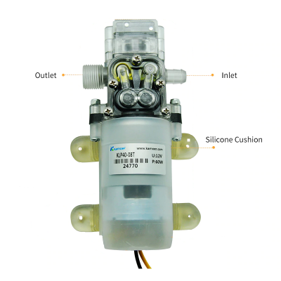 An Kamoer 12V 3.5A 4000ml-min Liquid Diaphragm Pump