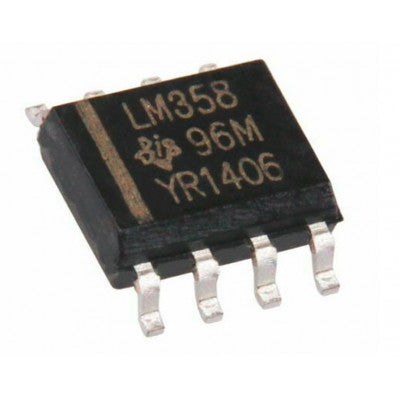 An LM358 IC - (SMD Package) - Low Power Dual Op-Amp IC
