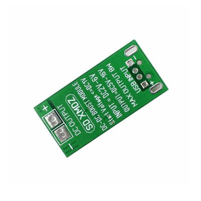 An Low Voltage High Power Step-Up Regulator Module 8W 5V-12V USB Bonding Pad to DC Version