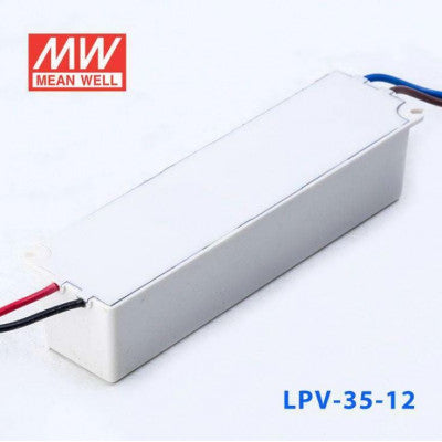 An LPV-35-12 Mean Well SMPS - 12V 3A 36W Waterproof LED Power Supply