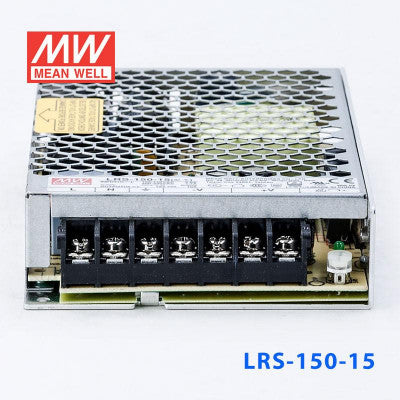 An LRS-150-15 Mean Well SMPS - 15V 10A - 150W Metal Power Supply