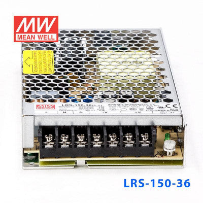 An LRS-150-36 Mean Well SMPS - 36V 4.3A - 154.8W Metal Power Supply