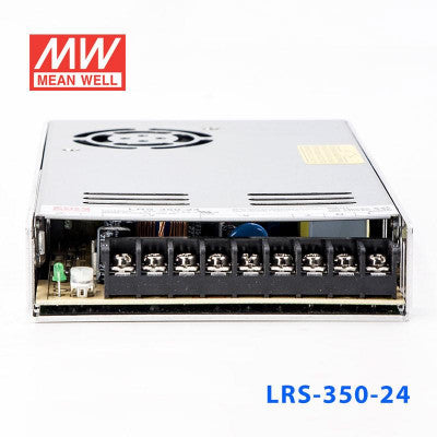 An LRS-350-24 Mean Well SMPS - 24V 14.6A - 350.4W Metal Power Supply