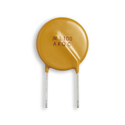 An LVR100 240V 1A Tyco Raychem PPTC Resettable Fuse