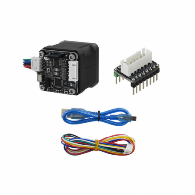 An MakerBase Closed Loop Nema 17 SERVO42 Motor with Adapter for 3D Printers (Without Display) V1.1