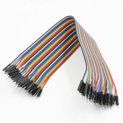 An Male to Male Jumper Wires (20cm) - 40 Pieces pack