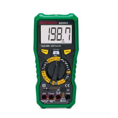 An Mastech MS890A- 2000 Counts True RMS Digital Multimeter