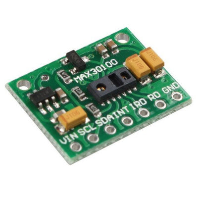 An MAX30100 Pulse Oximeter Heart Rate Sensor Module