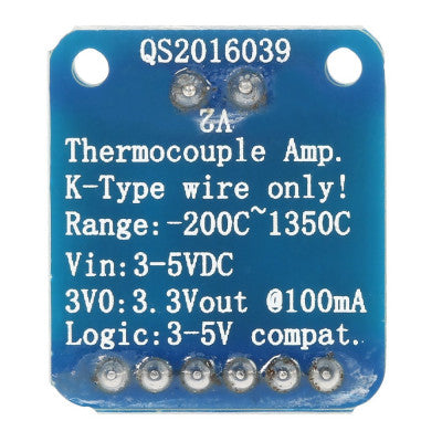 An MAX31855 K-type Thermocouple module