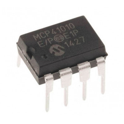 An MCP41010 IC - 8-Bit Digital 10K Potentiometer with SPI Interface IC