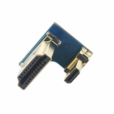 An Micro HDMI Male to HDMI Male Adapter