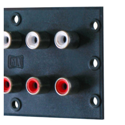 An MX 10 Way RCA Female Socket Connector (MX-193)