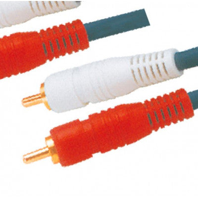 An MX 2 RCA Male Plug To MX 2 RCA Male Plug Cord High Resolution OFC Cable Tip Gold Plated 0.3 Meter (MX-836)