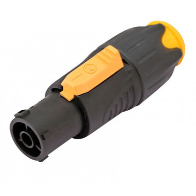 An MX 3 Pin Female Powercon True Connector Lockable 16A Single Phase (MX-3869)