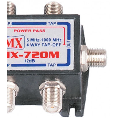 An MX 4 Way Tap Off with Power Pass Gold Plated Contact (MX-720M)