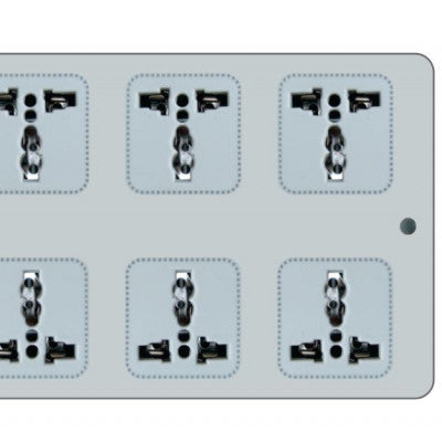 An MX 6 Socket Power Strip Universal Socket 5 Amp 5 Meter (MX-982)