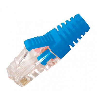 An MX Elegent Design RJ-45 Connector with Boot CAT-5E 3U (MX-2991)