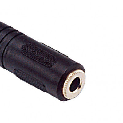An MX EP Stereo Male 3.5mm To MX P-38 Stereo Female Connector Right Angle (MX-1135)