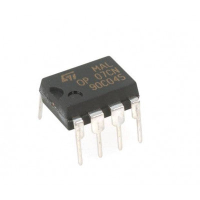 An OP07 Ultralow Offset Voltage Op-Amp IC DIP-8 Package