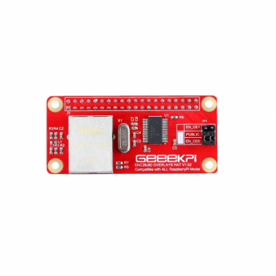 An PI ZERO-ZERO W ENC28J60 Internet Module Supporting all RPI Board
