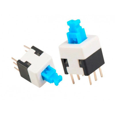 An Push Switch -Self Locking Action - 6 Pin