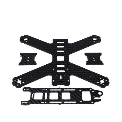 An QAV210 Quadcopter Strong Carbon Fiber 3mm Arm FPV Racing Frame 210mm Kit