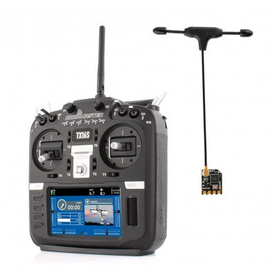An Radiomaster TX16S MKII HALL V4.0 ELRS Radio with RP1 ExpressLRS 2.4ghz Nano Receiver